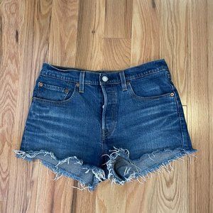 Levi's 501 High Rise Jean Shorts